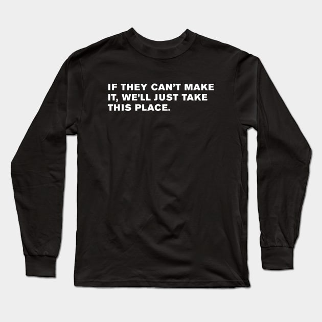 The Walking Dead Quote Long Sleeve T-Shirt by WeirdStuff